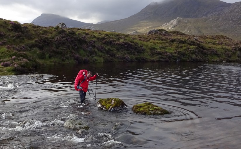 Trek near Kinlochewe, Scotland