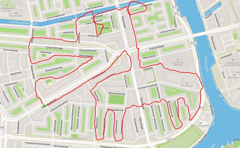 Drawing figures with GPS tracks