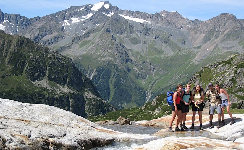 Hiking in the Stubaier Alps, Austria