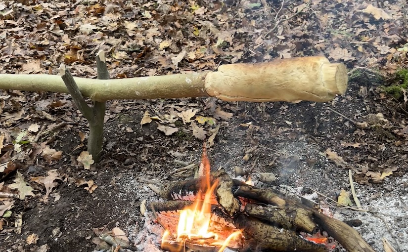 How to cook bannock on a stick